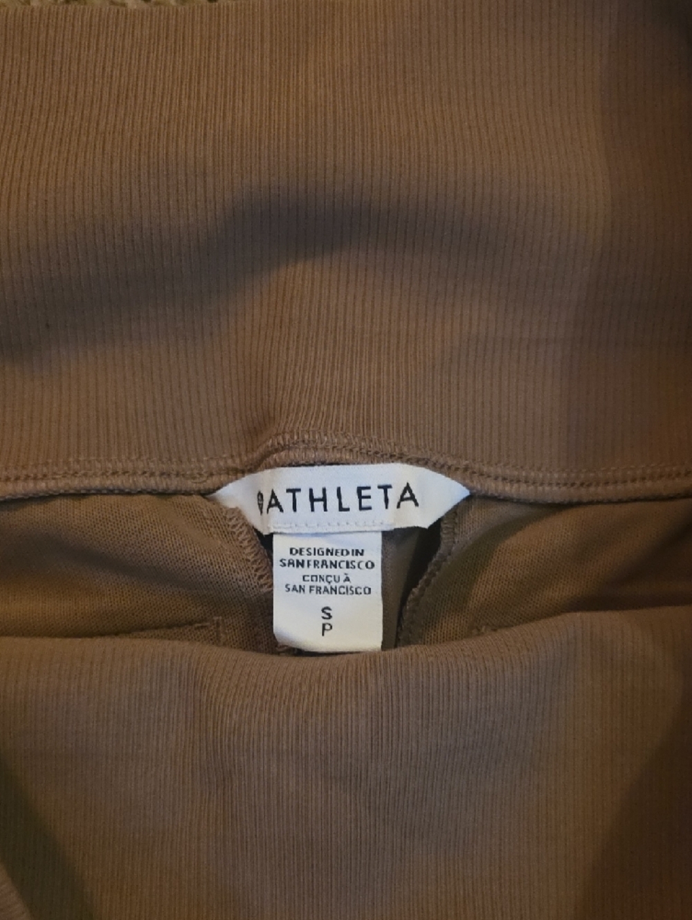 Athleta Venice Joggers Warm Brown, Like New, Size Small - Picture 3 of 6
